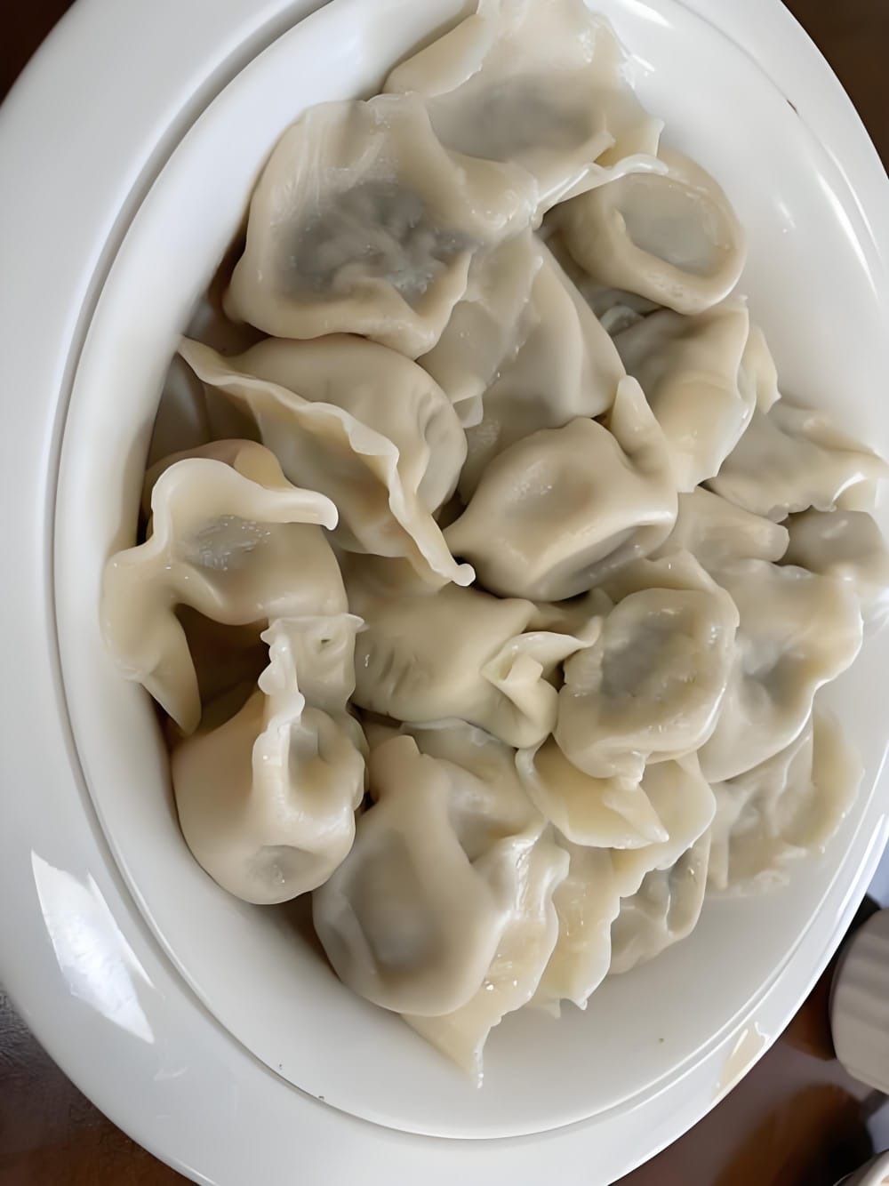 110. Пельмени с капустой и свининой